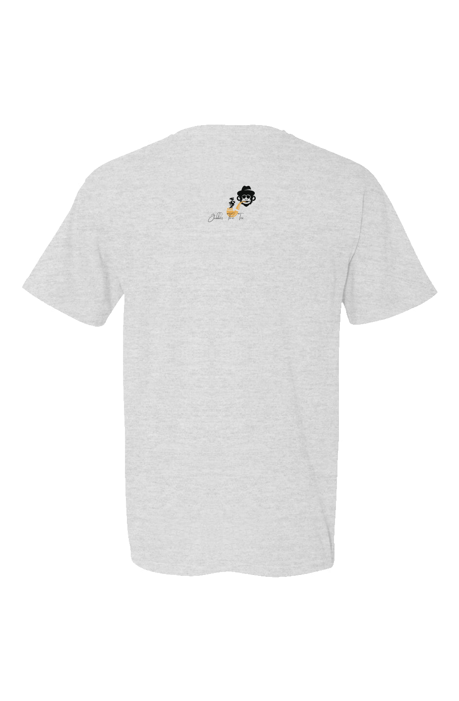 Bahhh en mass heather grey - Jabber made in USA Short Sleeve Crew T-Shirt