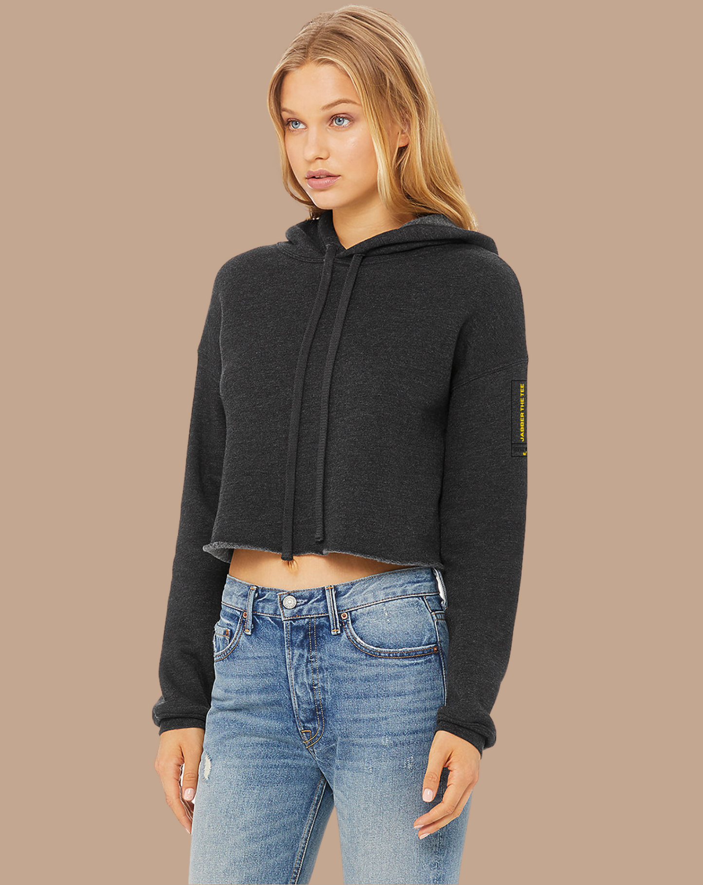 Gotham City cropped hoodie - Made in USA